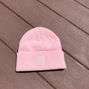 Love Your Melon Petal Pink Acrylic Cuffed Beanie!